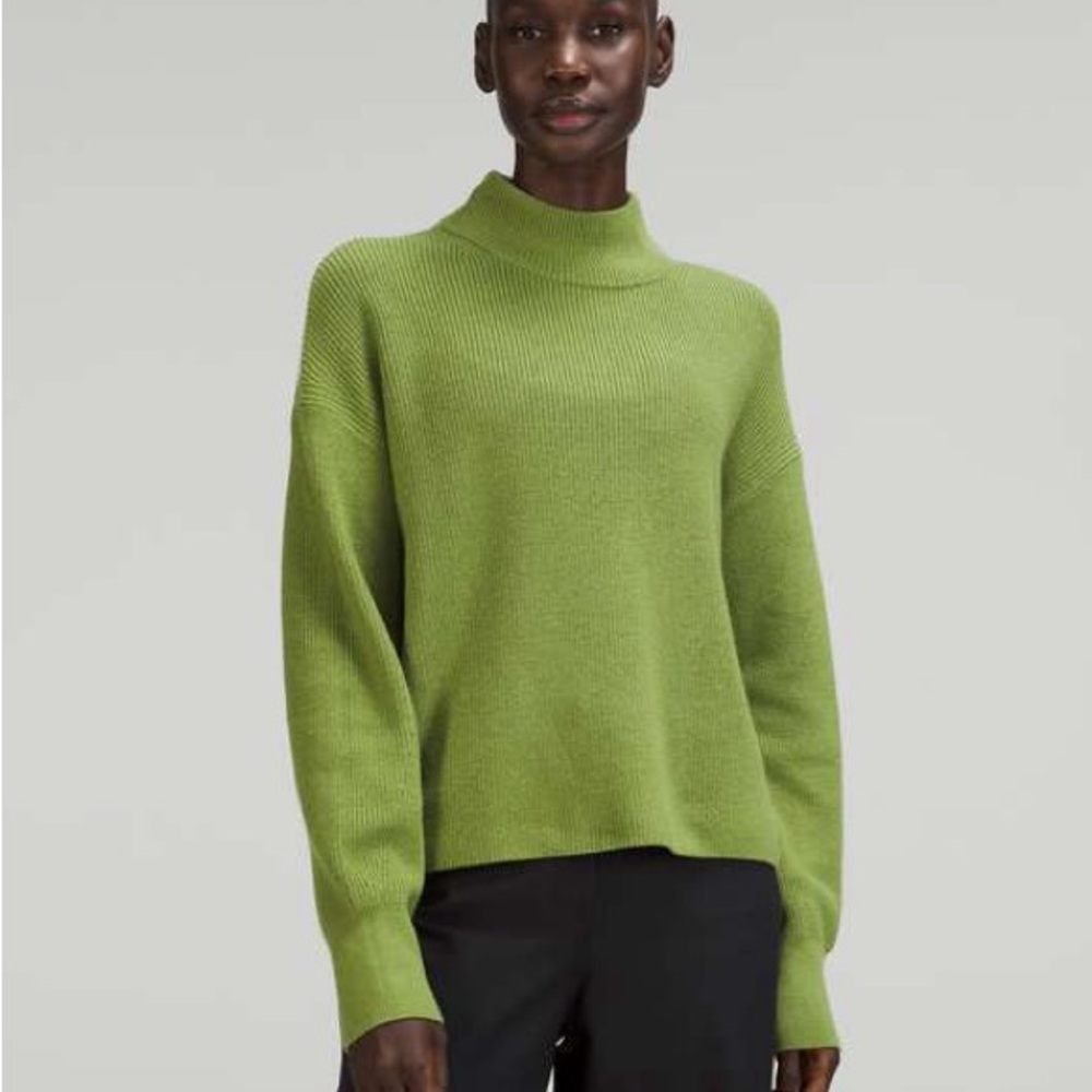 Lululemon Crewneck Merino Wool Sweater Size 16
